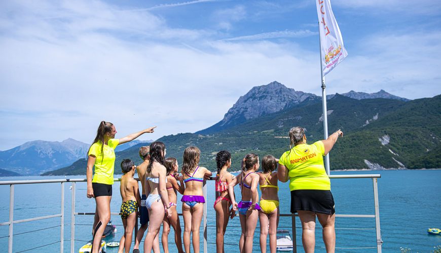 mini club vacances enfants famille lac serre poncon lamisoleil lecrin du lac 0