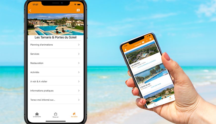 application golden lakes village lacs eau d heure