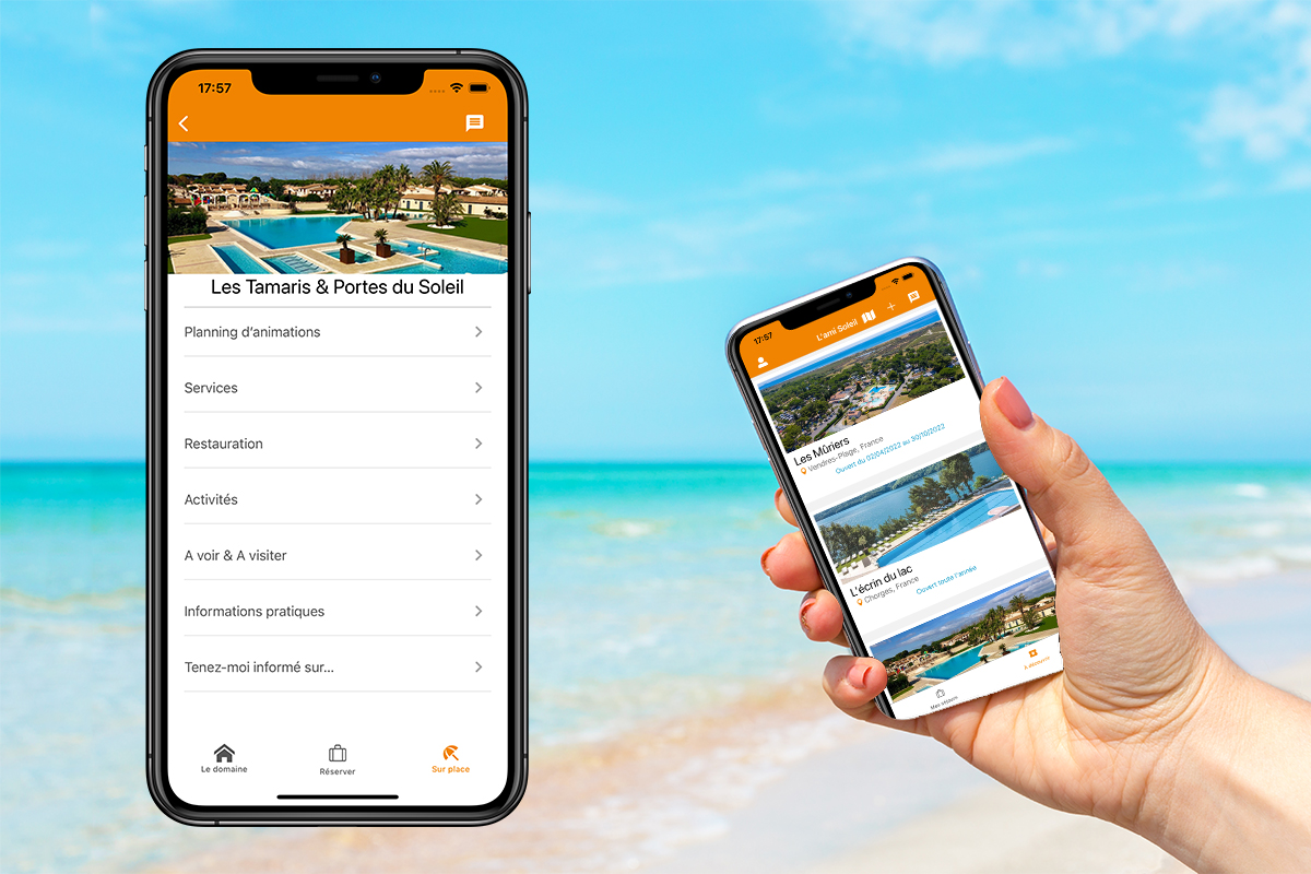 application golden lakes village lacs eau d heure
