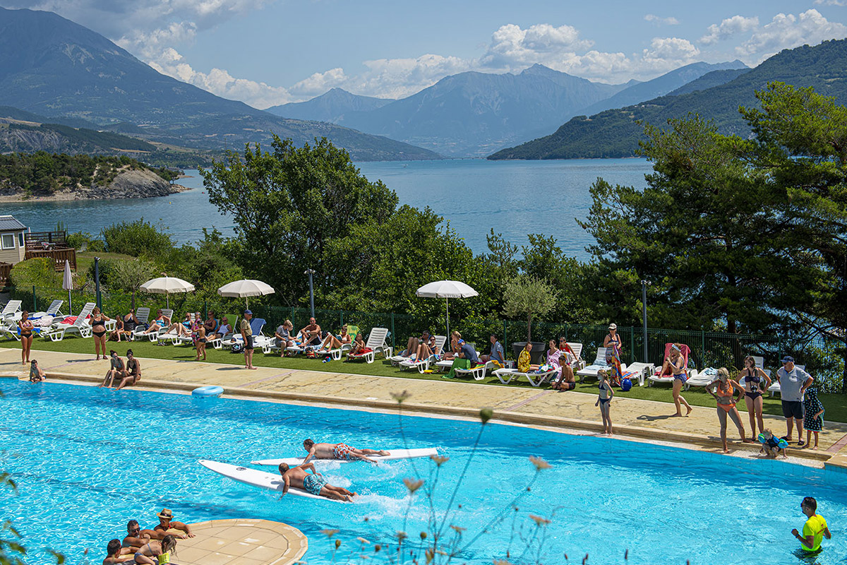Activités au lac de Serre-Ponçon
