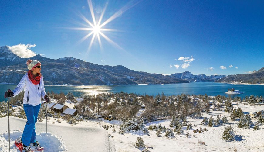 les activités sportives près du lac de Serre-Ponçon