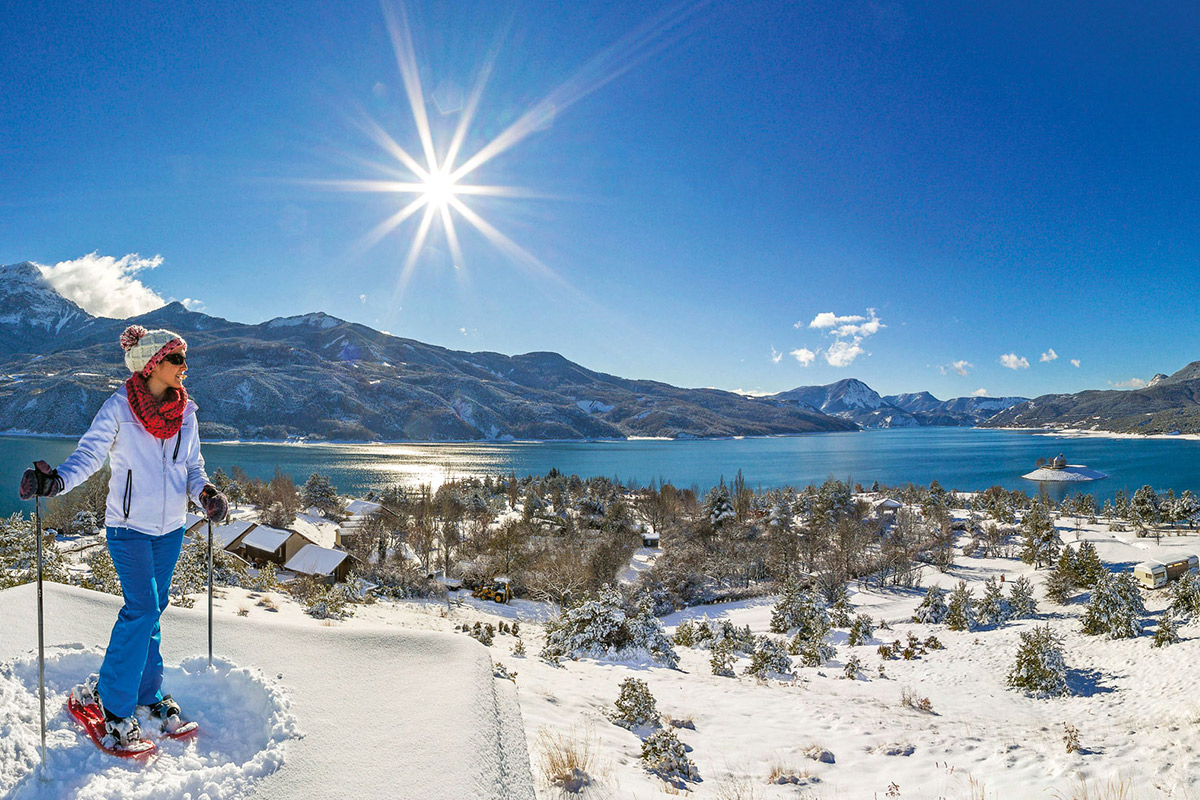 les activités sportives près du lac de Serre-Ponçon
