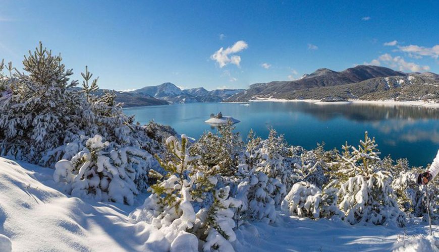 village de vacances dans les Alpes